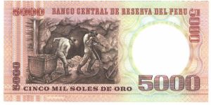 Banknote from Peru