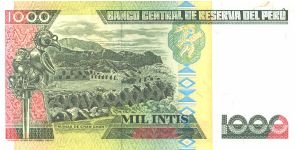 Banknote from Peru