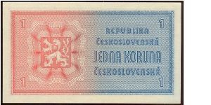 Banknote from Czech Republic