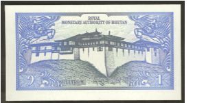 Banknote from Bhutan