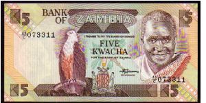 5 Kwacha
Pk 25d Banknote