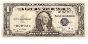 1935 D $1 Silver Certificate - narrow margins Banknote