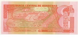 Banknote from Honduras