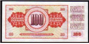 Banknote from Yugoslavia