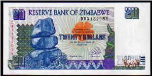 20 Dollars
Pk 7 Banknote