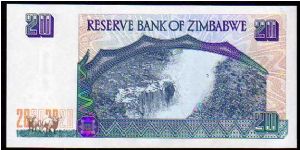 Banknote from Zimbabwe