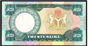 Banknote from Nigeria