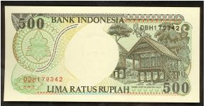 Banknote from Indonesia