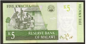 Banknote from Malawi