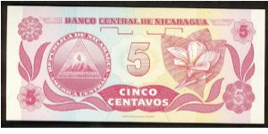 Banknote from Nicaragua
