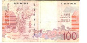 Banknote from Belgium