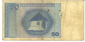 Banknote from Bosnia