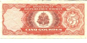 Banknote from Haiti