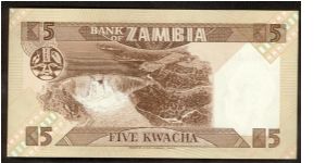 Banknote from Zambia