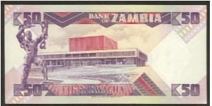 Banknote from Zambia