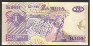 Banknote from Zambia