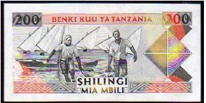 Banknote from Tanzania