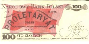 Banknote from Poland