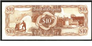 Banknote from Guyana