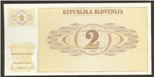 Banknote from Slovenia