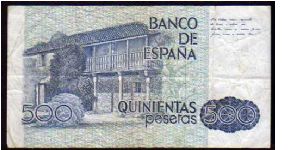 Banknote from Spain