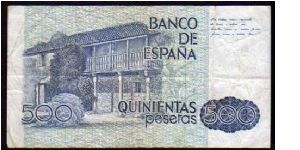 Banknote from Spain