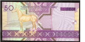 Banknote from Turkmenistan