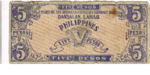 Banknote from Philippines