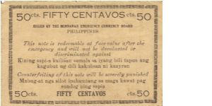 Banknote from Philippines