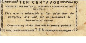 Banknote from Philippines