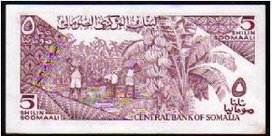 Banknote from Somalia