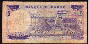 Banknote from Morocco