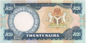 Banknote from Nigeria