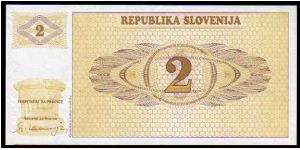 Banknote from Slovenia