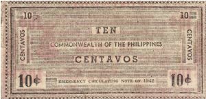 Banknote from Philippines