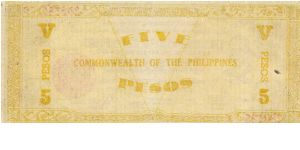 Banknote from Philippines