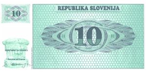 Banknote from Slovenia