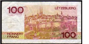 Banknote from Luxembourg