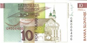 Banknote from Slovenia