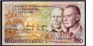 100 Francs__
Pk# 14a Banknote