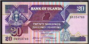 20 Shillings
Pk 29b Banknote