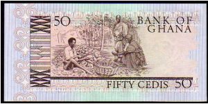 Banknote from Ghana