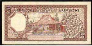 Banknote from Indonesia