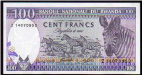 100 Francs
Pk 19 Banknote