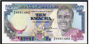 10 Kwacha
Pk 32a Banknote