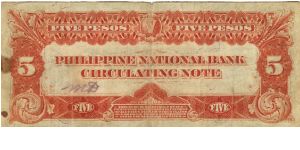 Banknote from Philippines