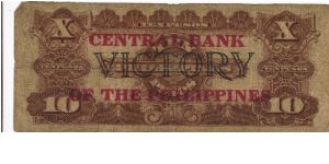 Banknote from Philippines