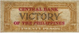 Banknote from Philippines