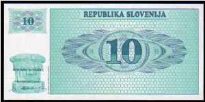 Banknote from Slovenia