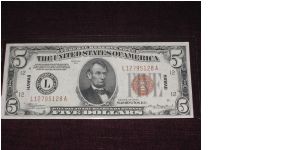 1934 $5 Hawaii silver certificate. Gem. (FR 2301) Banknote